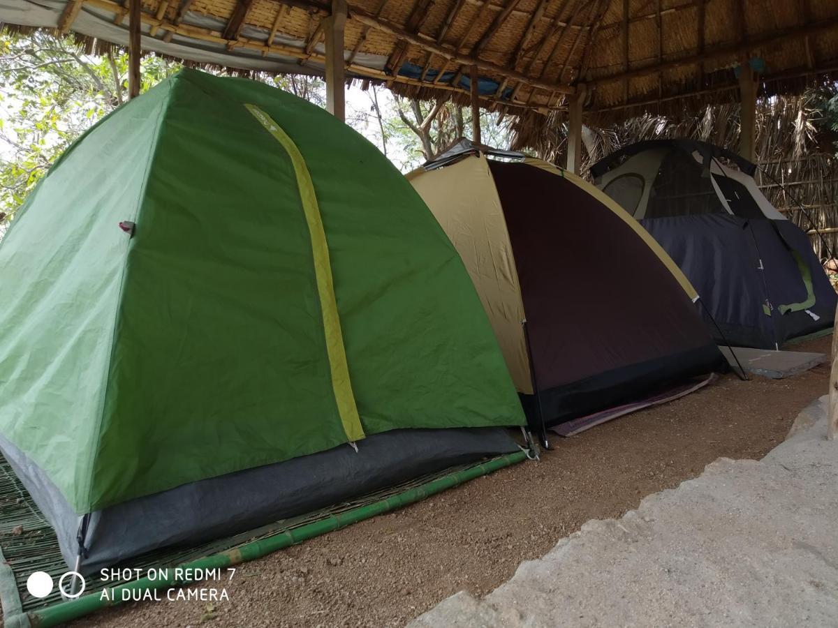 Drunken Monkey Camping Site Hotel Hampi Kültér fotó
