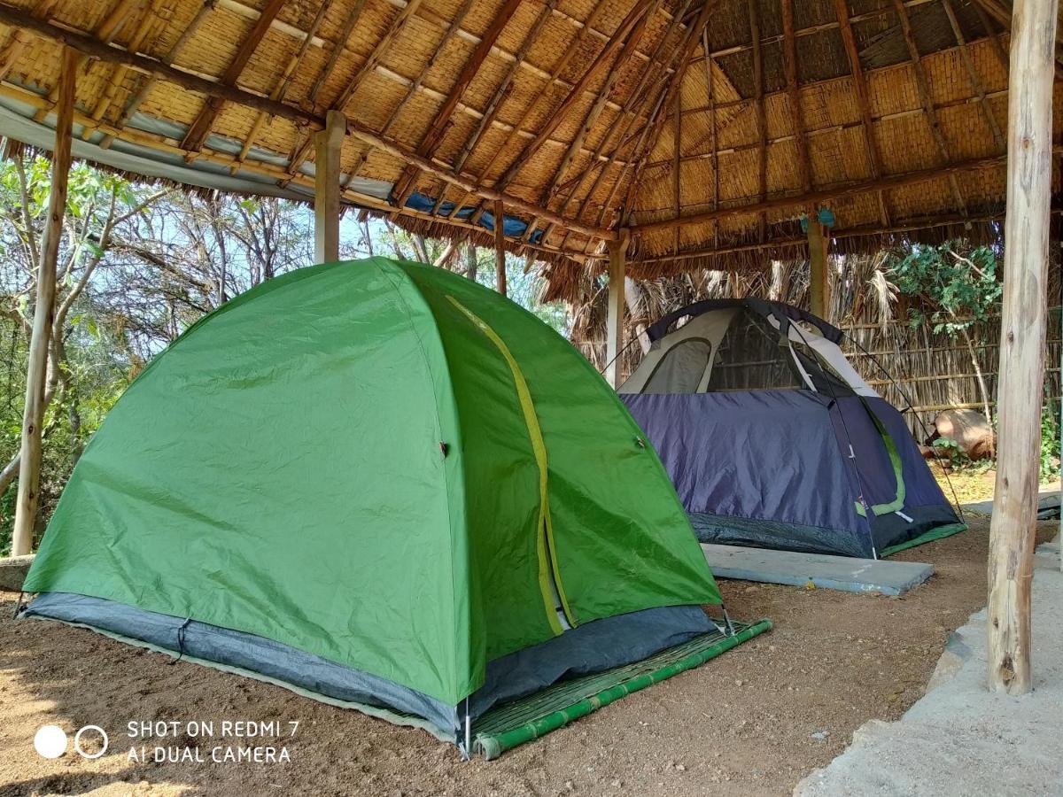 Drunken Monkey Camping Site Hotel Hampi Kültér fotó