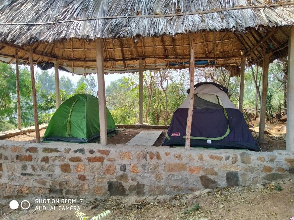 Drunken Monkey Camping Site Hotel Hampi Kültér fotó