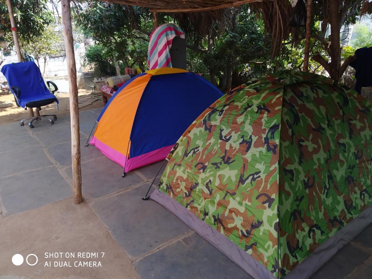 Drunken Monkey Camping Site Hotel Hampi Kültér fotó