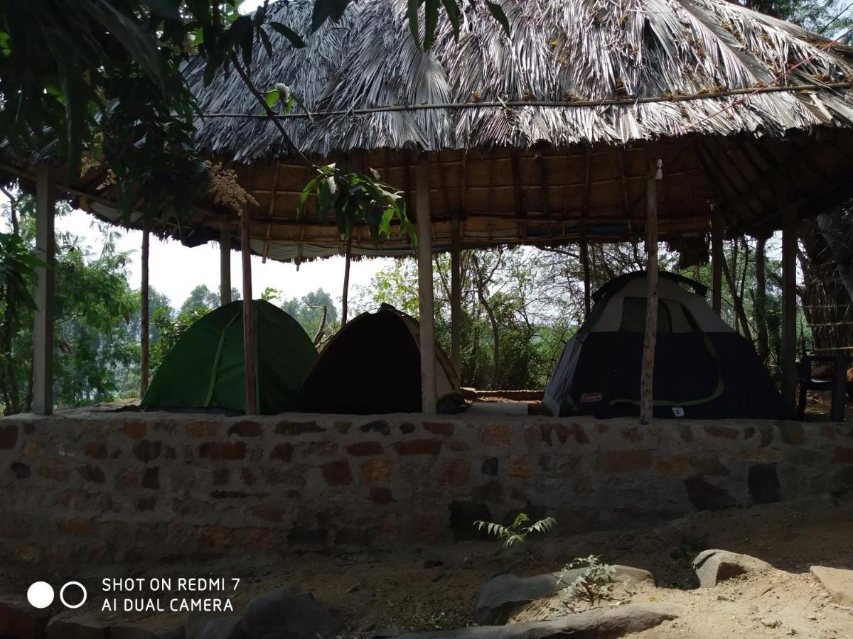 Drunken Monkey Camping Site Hotel Hampi Kültér fotó